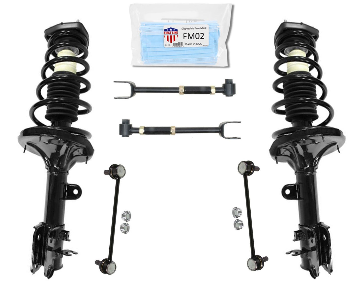 Rear Lower Forward Arms Struts & Links Fits 2005-2009 Tucson All Wheel Drive