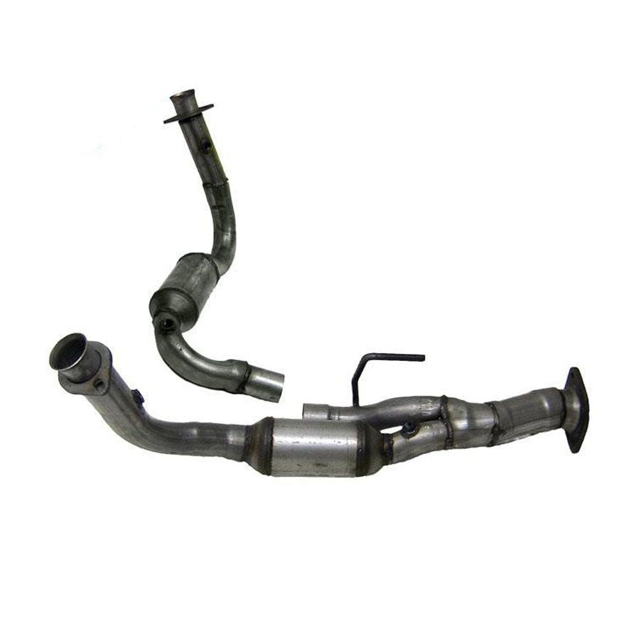 Tubo en Y del motor delantero y convertidor catalítico apto para Jeep Grand Cherokee 3,7 05-10