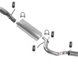 Exhaust Extension Pipe Muffler Resonator Fits 2007-2010 Cadillac Escalade 6.2L