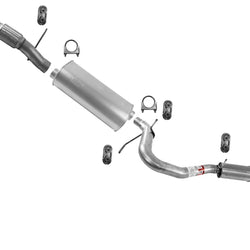 Exhaust Extension Pipe Muffler Resonator Fits 2007-2010 Cadillac Escalade 6.2L