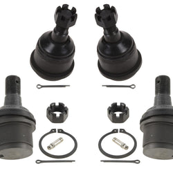 Fits For 03-13 Dodge Ram Pick 2500 Lower Upper Ball Joints Joint 4Pc KIT