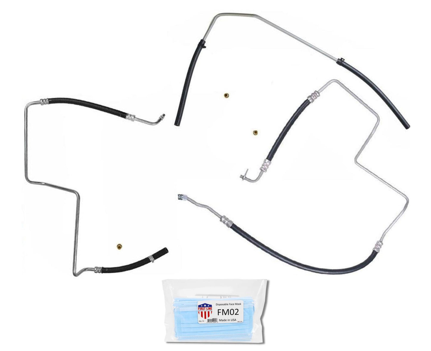 Manguera de retorno de presión de dirección asistida para Trailblazer Envoy 2002-09 4.2L estilo OE