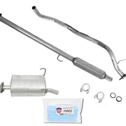 Sistema de escape silenciador de tubo de resonador medio para Honda CRV 2.0L 1997-2001
