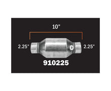 Universal Catalytic Converter EPA Approved 2 1/4 Inlet Oulet Specs 11 Inch Long