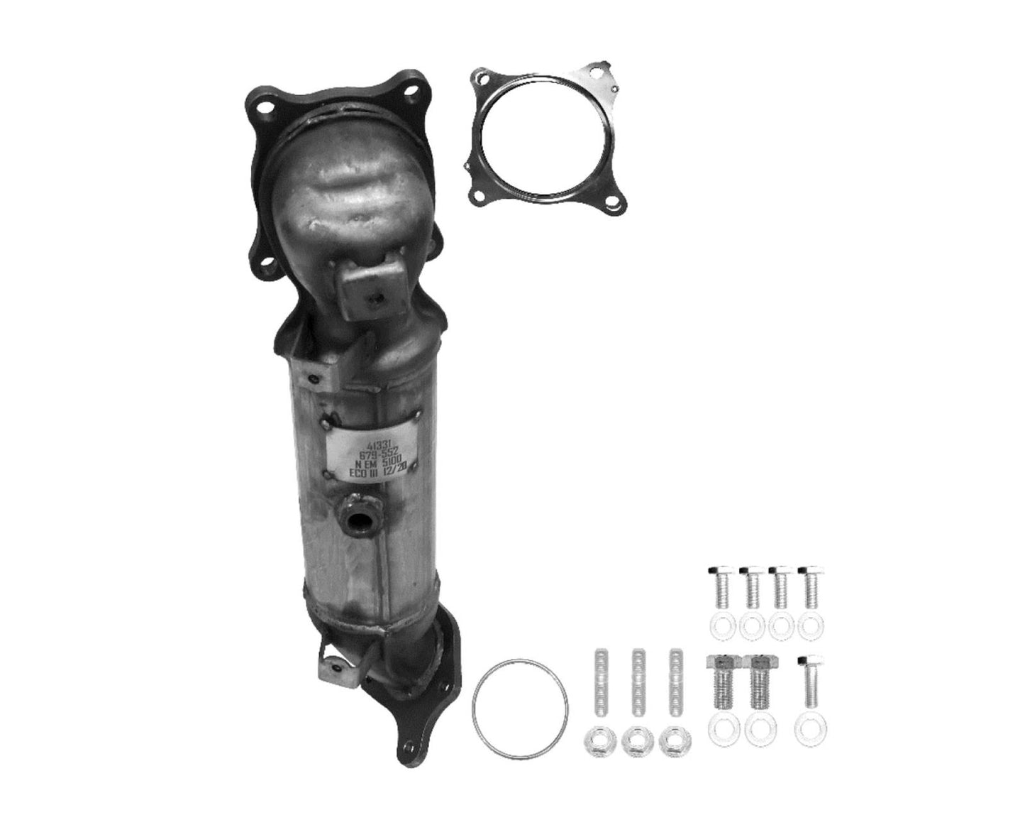 Convertidor catalítico delantero con juntas para Honda Accord 2.0L Turbo 2018-2022