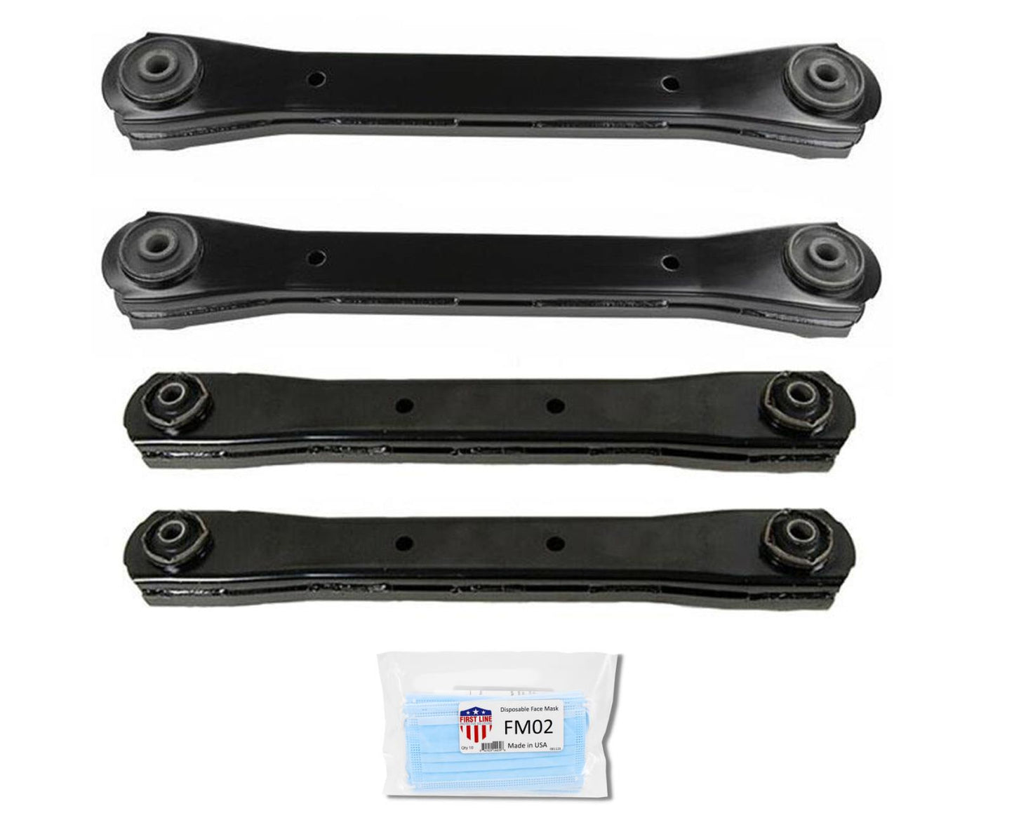 Brazos de control superiores e inferiores con bujes para Dodge RAM 2003-09 2500 con tracción en las 4 ruedas