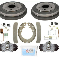 Tambores traseros Zapatas de freno Kit de resorte Cilindros de rueda para Honda CRV 1997-2001