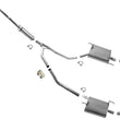 Tubo de extensión de resonador medio y silenciadores para Honda Pilot 2009-2015