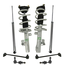 Puntales delanteros completos amortiguadores traseros enlaces de barra estabilizadora para Mazda 3 2010-2011