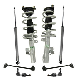 Puntales delanteros completos amortiguadores traseros enlaces de barra estabilizadora para Mazda 3 2010-2011