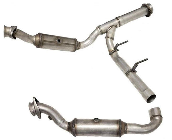 Engine Y Pipe & Catalytic Converter 2015-2017 for Ford Expedition 3.5L Turbo
