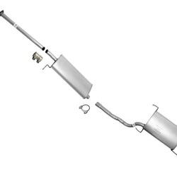 Front & Rear Muffler Exhaust System W/ Gasket & Clamp For 2005-2008 Honda Pilot