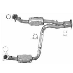 Front Catalytic Converter Engine Y Pipe for 2000-2005 Chevrolet Tahoe 4.8L 5.3L