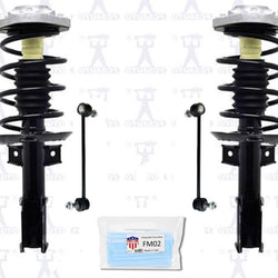 Puntales de resorte helicoidales delanteros completos para 10-16 4Matic 4Dr Sedan E350 Mercedes Benz 4p