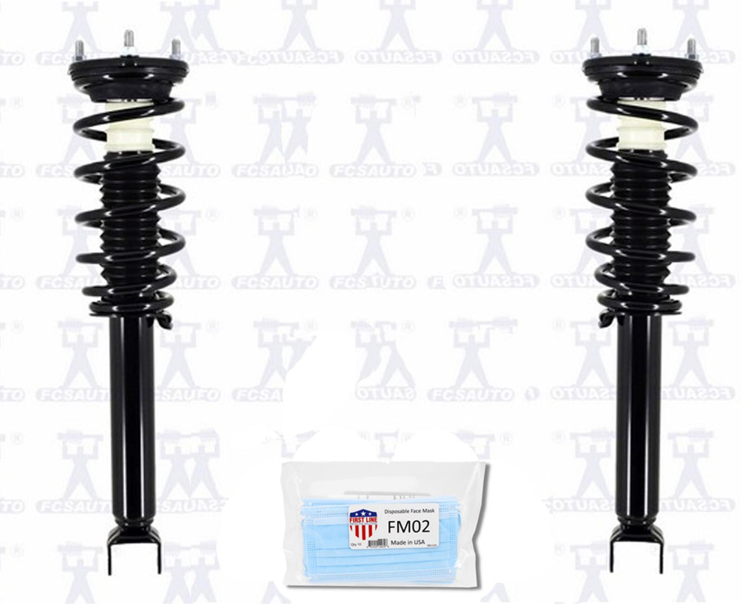Puntales de resorte helicoidales delanteros mejorados de rendimiento monotubo para Mazda RX8 04-08