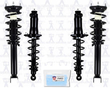 Puntal de resorte helicoidal mejorado de rendimiento monotubo delantero y trasero para Mazda RX8 04-08