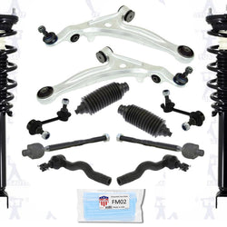 Kit de 12 piezas de bujes de brazos de control inferiores delanteros, juntas esféricas para Mazda RX8 2004-2008