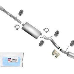 Exhaust Extension Pipe Muffler Resonator Fits 2007-2008 Chevrolet Avalanche 5.3L