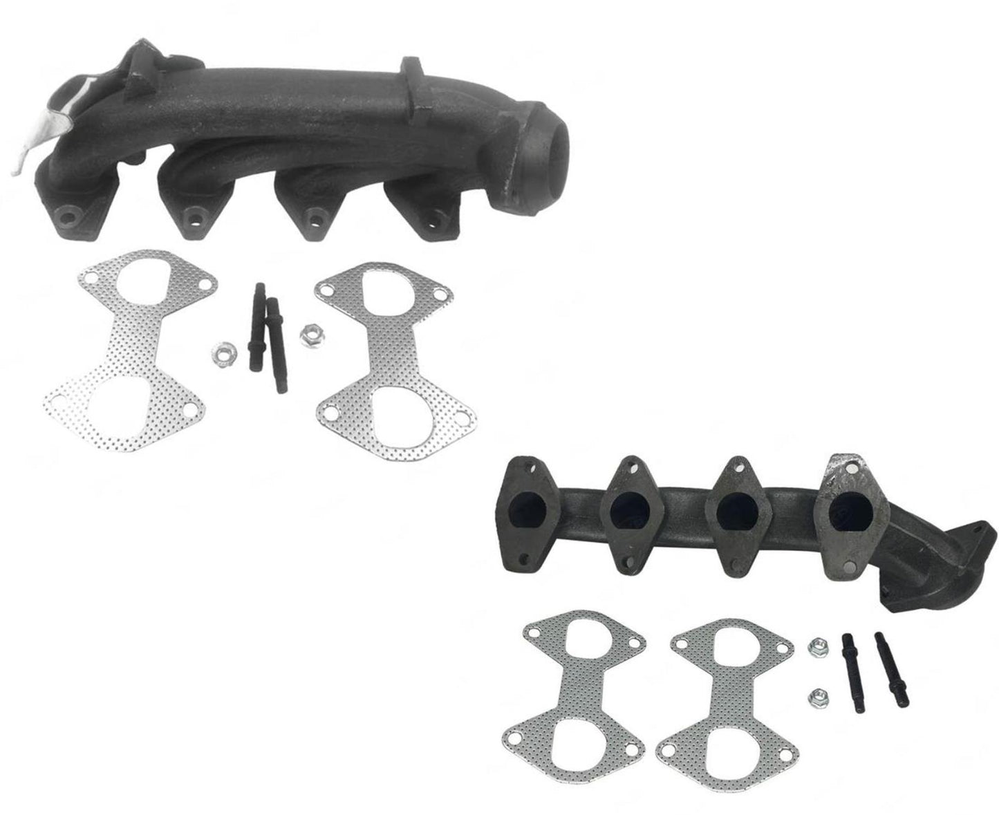 Exhaust Manifolds Left & Right Gaskets for Ford Pickup 2005-2009 F250 Super 5.4L