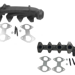 Exhaust Manifolds Left & Right Gaskets for Ford Pickup 2005-2009 F250 Super 5.4L