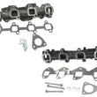 Exhaust Manifolds Left & Right Gaskets for 06-15 GMC Express Van 2500 3500 6.6L