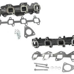Exhaust Manifolds Left & Right Gaskets for 06-15 GMC Express Van 2500 3500 6.6L