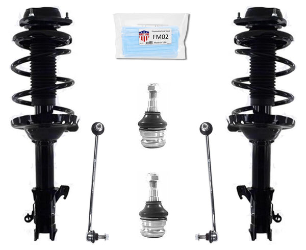 6 puntales de resorte delanteros completos para motor Subaru Outback 3.6L 2018-2019