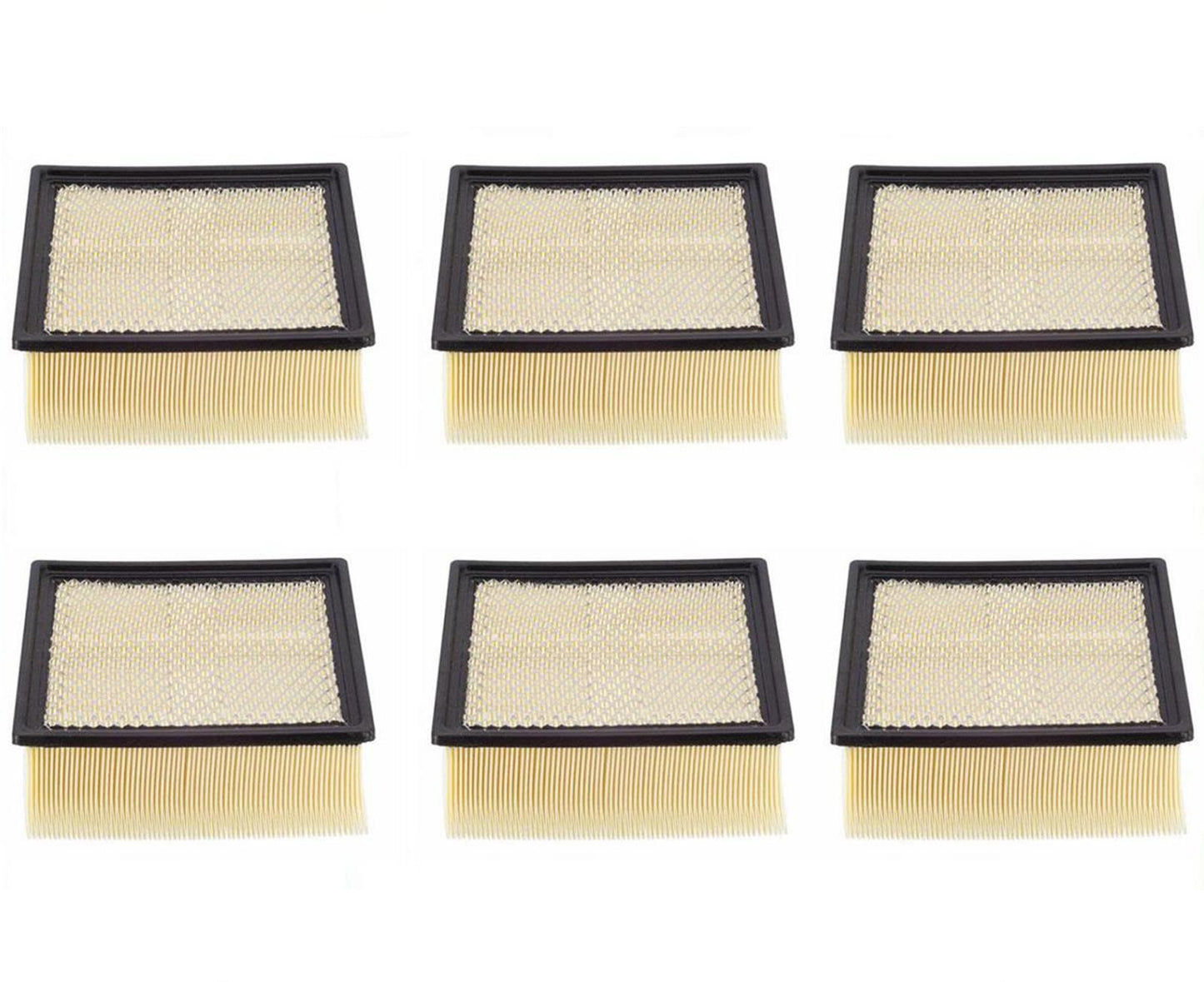 Paquete de 6 filtros de aire REF# 53034051AB para motor turbodiésel Ram 2500 07-17 6.7L