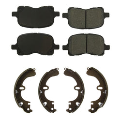 Fits Toyota Corolla 1998-2002 Front Ceramic Brake Pads & Rear Brake Shoes