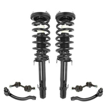 Front Left & Right Complete Struts with Tie Rods & Links for Acura TL 09-14 FWD
