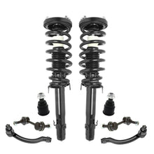 Front Struts Ball Joints Tie Rods Links for Acura TL 09-14 Front Wheel Drive