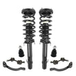 Front Complete Struts Ball Joints Tie Rods Links For TL 09-14 Front Wheel Drive