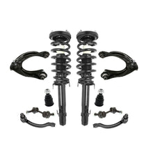 Front Strut Upper Arms Ball Joints Tie Rods for Acura TL Front Wheel Drive 09-14