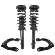 Front Complete Struts & Upper Control Arms for Acura TL 09-14 Front Wheel Drive