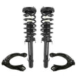 Front Complete Struts & Upper Control Arms W/ Ball Joints For Acura TL 09-14