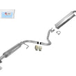 Exhaust System Resonator Pipe Muffler For 2005 2006 2007 Saturn ION 2.2L