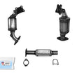 Front (3) Catalytic Converter for 2012-2013 Chevrolet Impala 3.6L