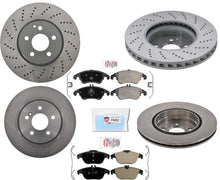 Brake Disc Rotors Pads for 10-14 Mercedes E350 2 Door 4Matic WITH sport package