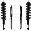 Puntales de resorte en espiral de rendimiento monotubo para Toyota Tacoma 05-15, 4 ruedas Drv TRD