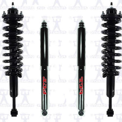 Puntales de resorte en espiral de rendimiento monotubo para Toyota Tacoma 05-15, 4 ruedas Drv TRD