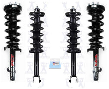 Puntales de resorte helicoidales completos delanteros traseros para tracción delantera 09-14 Acura TL 3.5