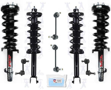 8 puntales de resorte helicoidales completos Frt Rr para tracción en todas las ruedas 09-14 Acura TL 3.7 SH