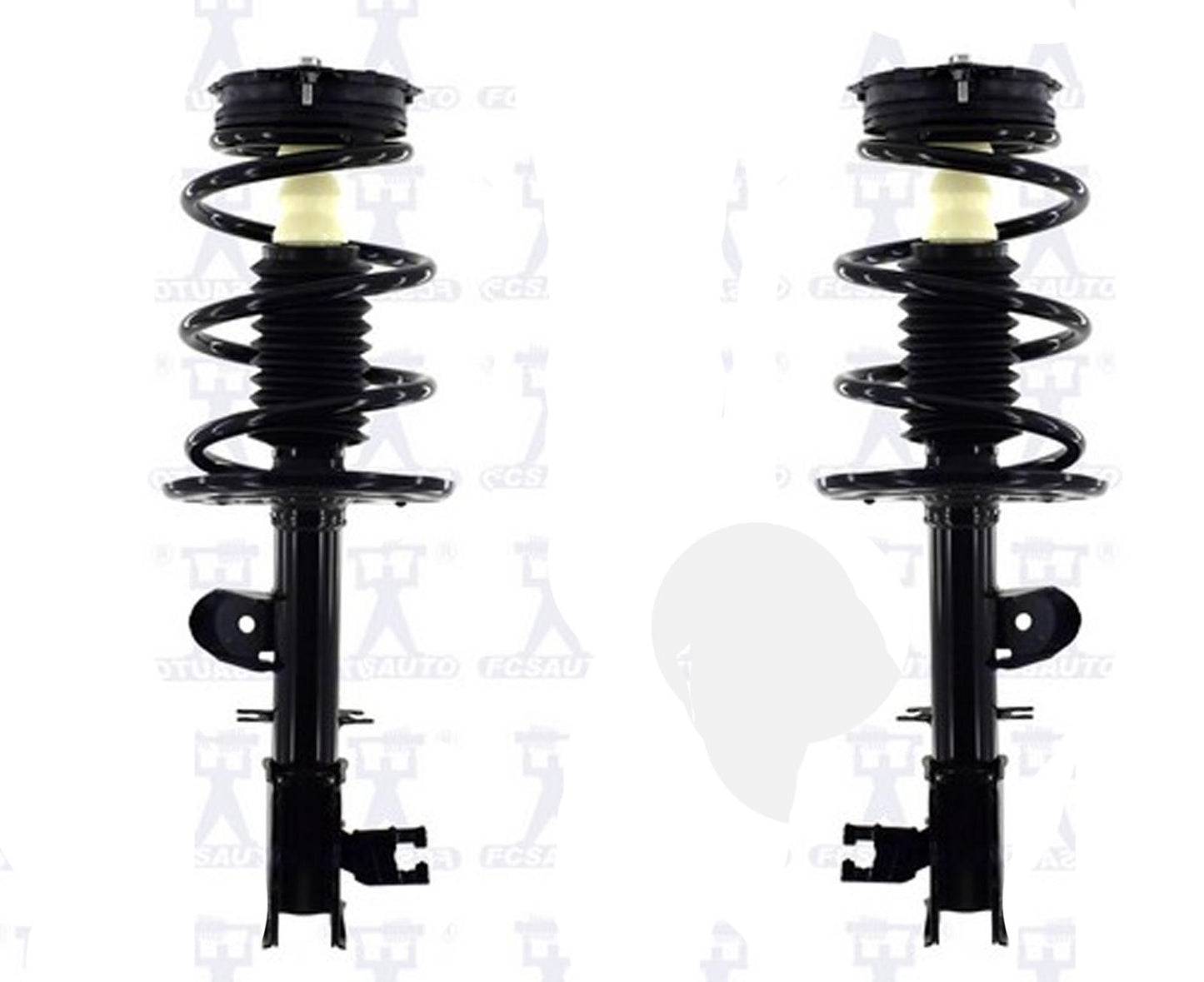 Puntales de resorte helicoidales delanteros completos para Nissan Murano 2016 2.5L Hybrid Automatic