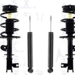 Complete Coil Spring Struts Shocks for 2016 Nissan Murano 2.5L Hybrid Automatic