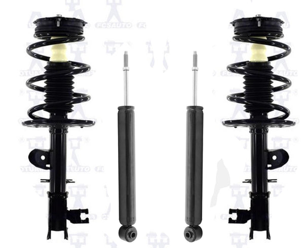 Complete Coil Spring Struts Shocks for 2016 Nissan Murano 2.5L Hybrid Automatic