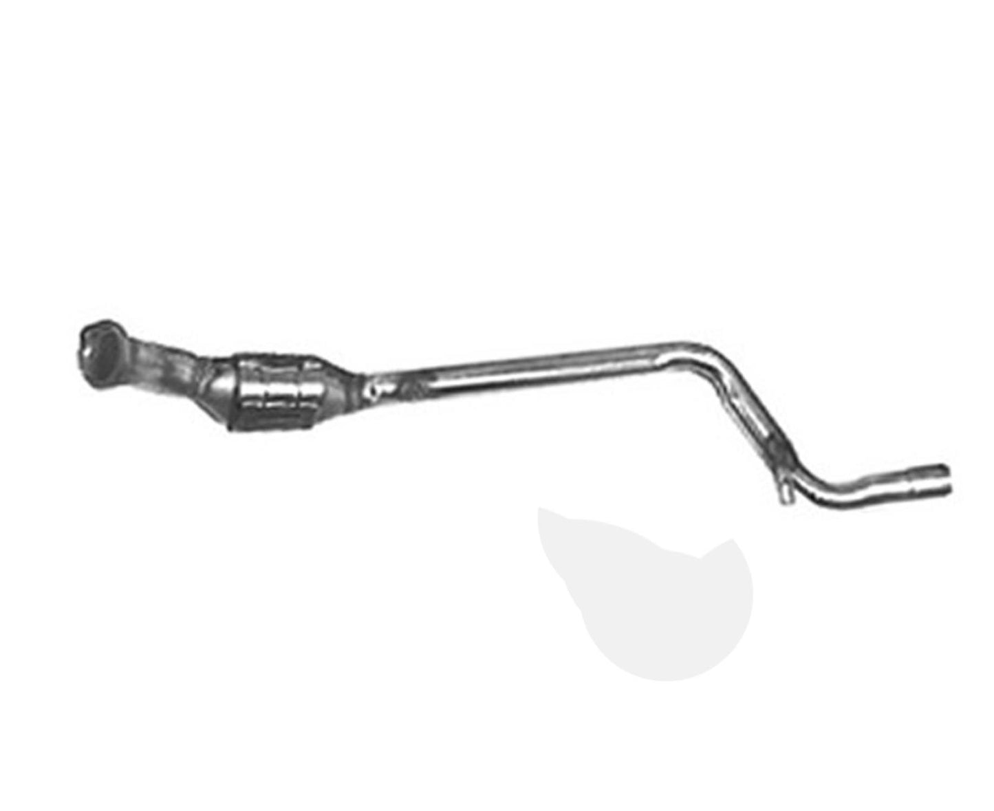Compatible con convertidor catalítico de tubo lateral del pasajero Chyrsler 300 2005-2010.