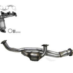 Fits 2000-2004 Avalon 3.0L Engine Front Converter Y Pipe Catalytic Converter