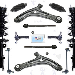 Puntales delanteros completos, brazos de control inferiores, varillas de amarre, enlaces para Ford Fiesta 11-2015