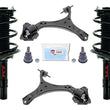 Brazos de control inferiores delanteros completos para transmisión manual Accord 13-2017