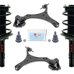 Brazos de control inferiores delanteros completos para transmisión manual Accord 13-2017